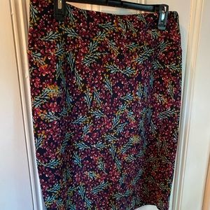 Lula Roe Cassie Pencil Skirt, Large